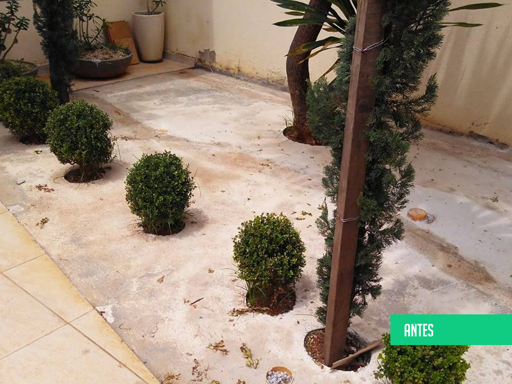 residencial com grama sintética grassy